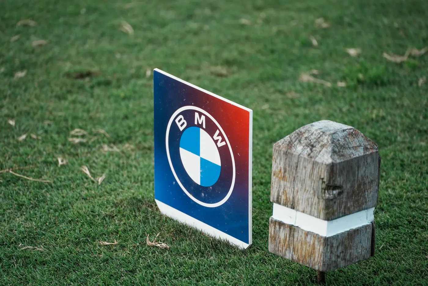 BMW Golf Day — course branding